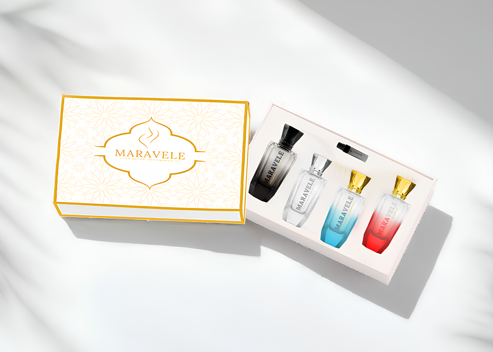 Coffret 4 Parfums 50 ML + Testeur